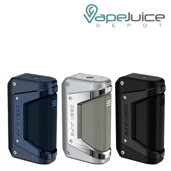 Three colors of GeekVape L200 Box Mod - Vape Juice Depot