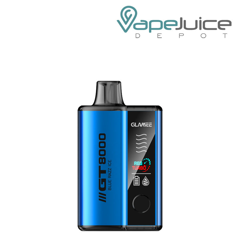 Blue Razz Ice Glamee GT8000 Disposable with LED Screen - Vape Juice Depot
