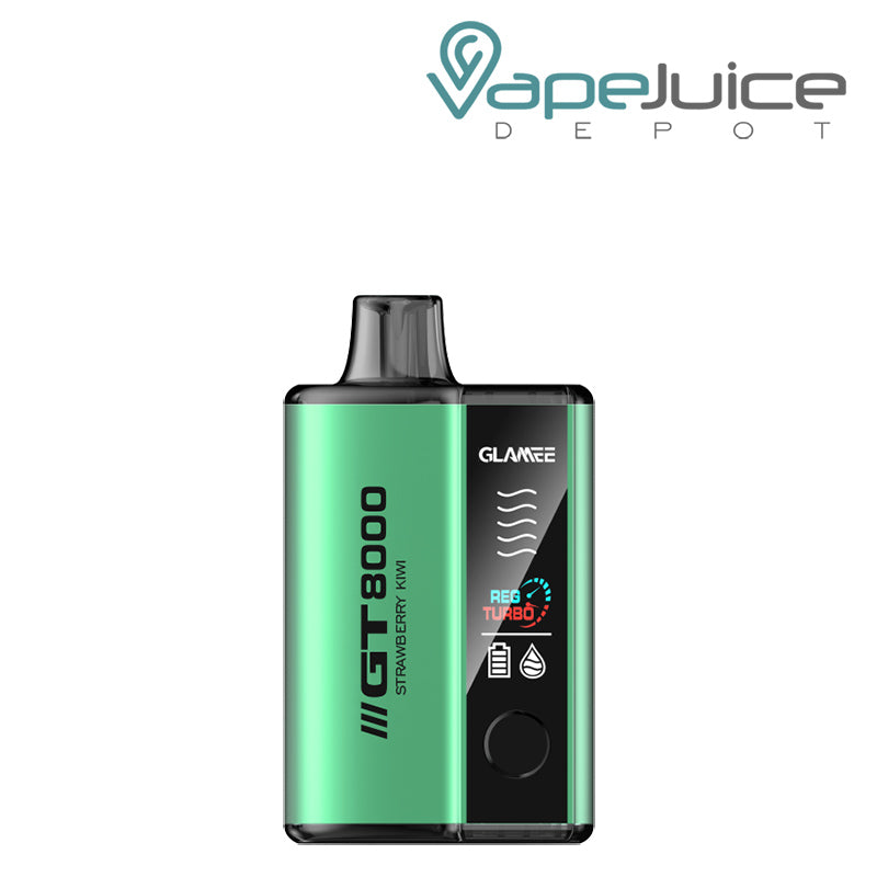 Strawberry Kiwi Glamee GT8000 Disposable with LED Screen - Vape Juice Depot