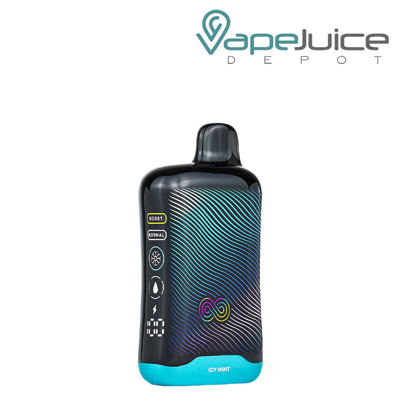 Icy Mint HYPPE Infiniti 50K Disposable with a full 360° screen - Vape Juice Depot