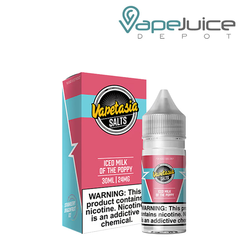 ICED Milk of The Poppy Vapetasia Salts $9.98