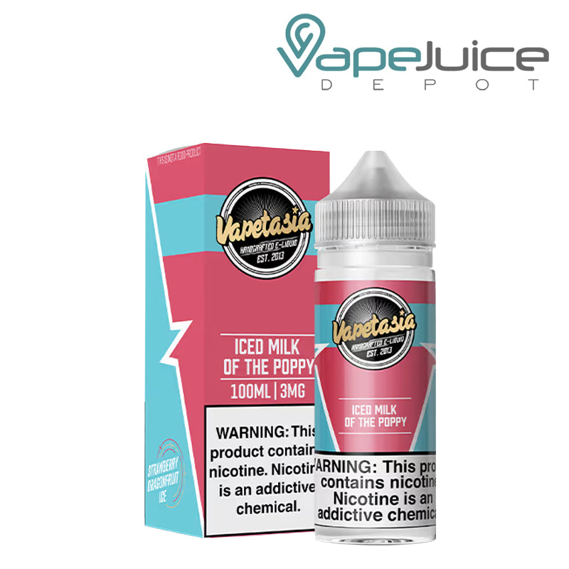 ICED Milk of The Poppy Vapetasia eLiquid $11.98