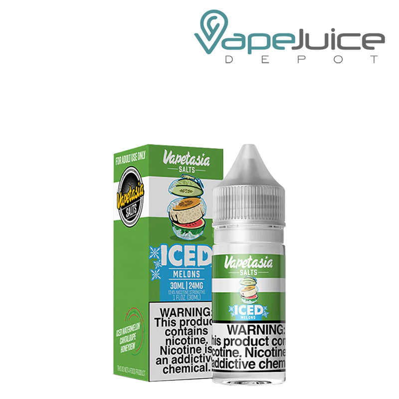 Melon Vape Juice Kiwi Melon by Cloud Nurdz Salts Iced Melons Vapetasia  Salts .98
