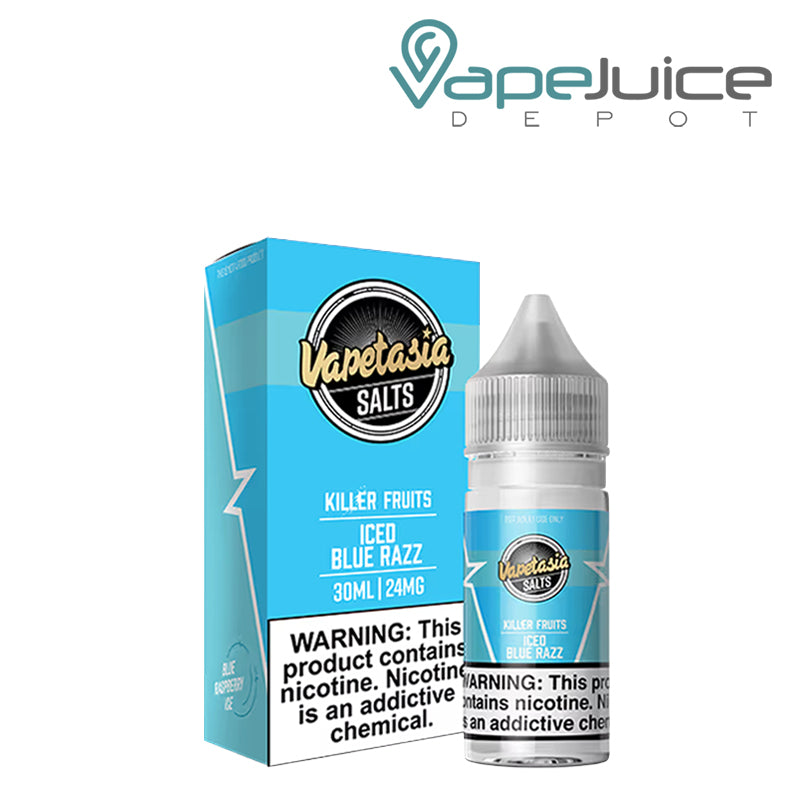 Killer Fruits Blue Razz Iced Salts Vapetasia $9.98 Killer Fruits Blue Razz Iced Salts Vapetasia $9.98