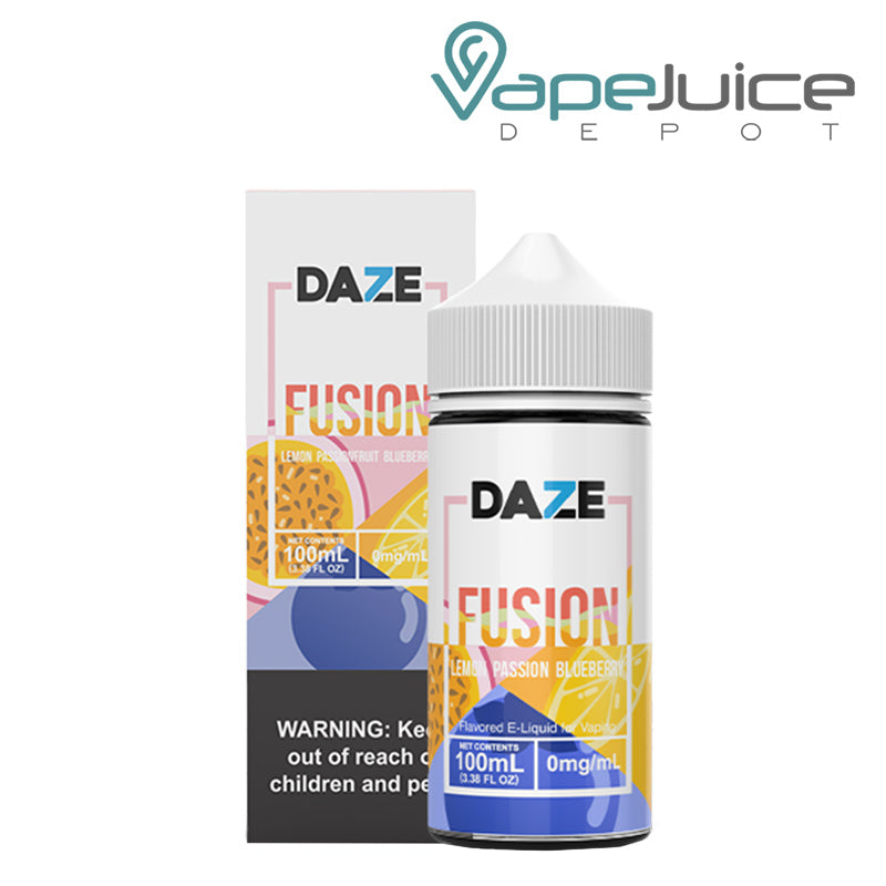 blueberry fuzion vape flavor Lemon Passionfruit Blueberry 7 Daze Fusion $11.49