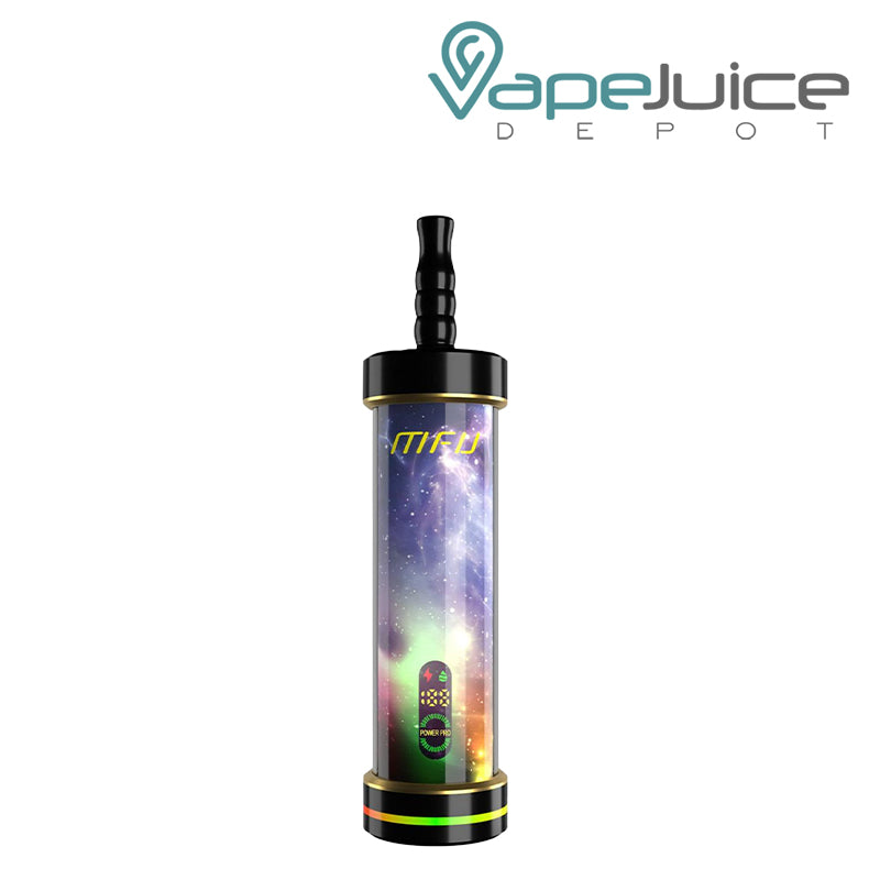 A MFU Shisha X2 60000 Blackcurrant Bomb Disposable with a LED screen - Vape Juice Depot
