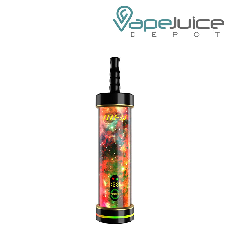 A MFU Shisha X2 60000 Strawberry Ice Disposable with a LED screen - Vape Juice Depot