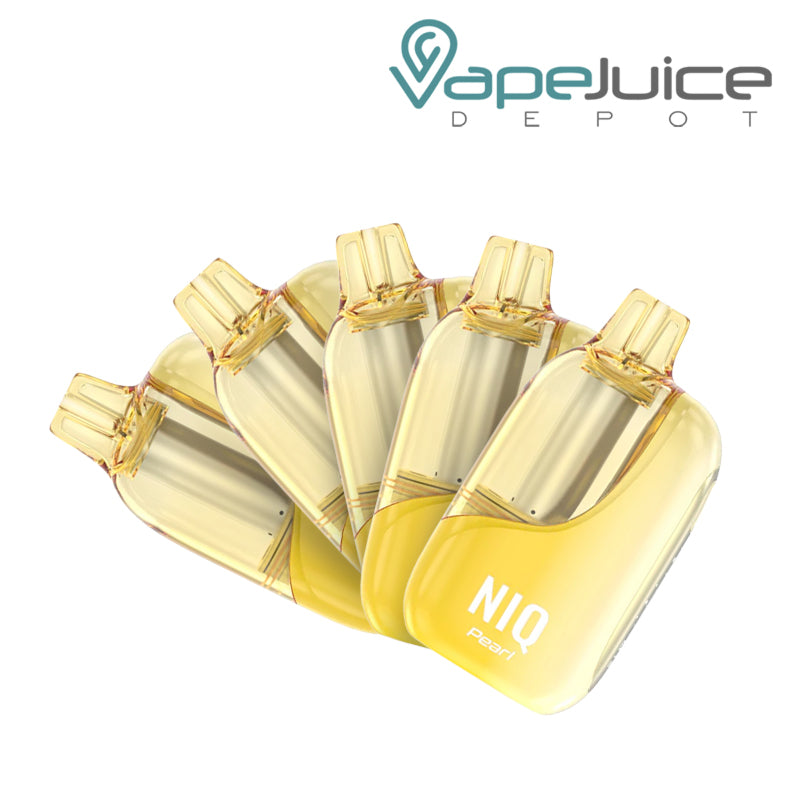 NIQ Pearl 50K 5 Pack Bundle Strawberry Banana Smoothie - Vape Juice Depot