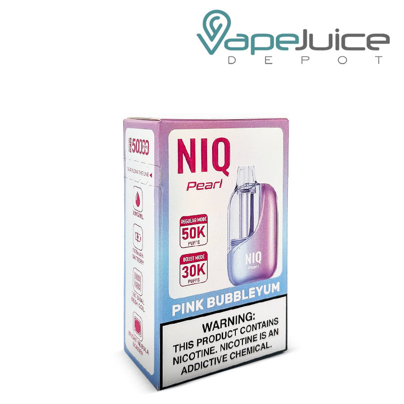 Pink BubbleYum NIQ Pearl 50K Disposable - Vape Juice Depot