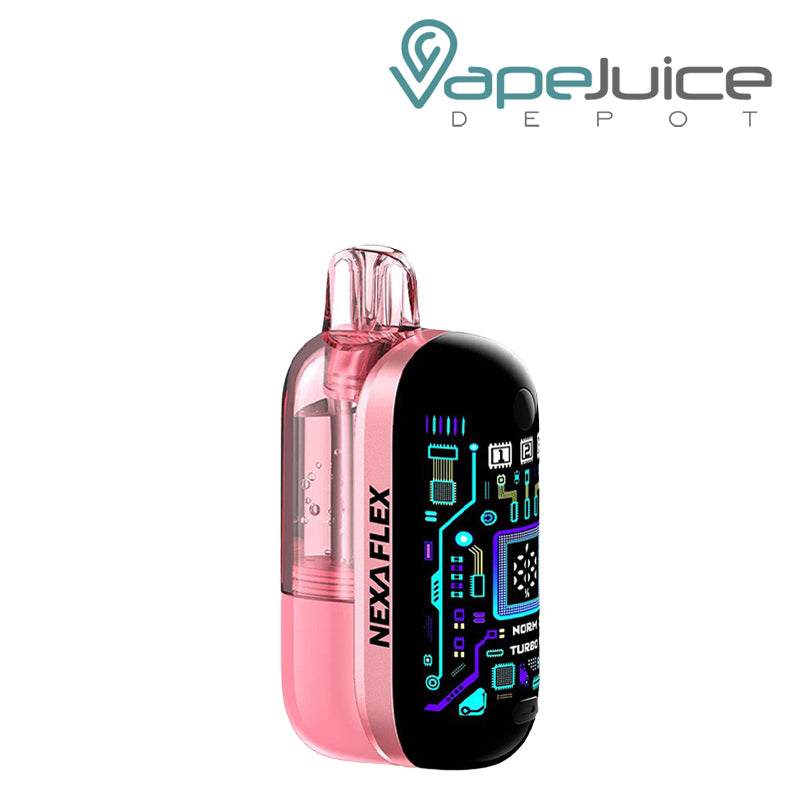 Strawberry Ice NEXA Flex Flavor Booster 40K Disposable Kit with 3D screen - Vape Juice Depot