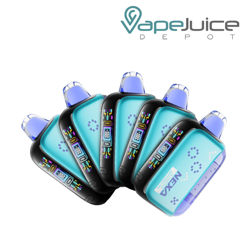 Nexa Pix 35k visible 5 pack bundle Blueberry Watermelon - Vape Juice Depot