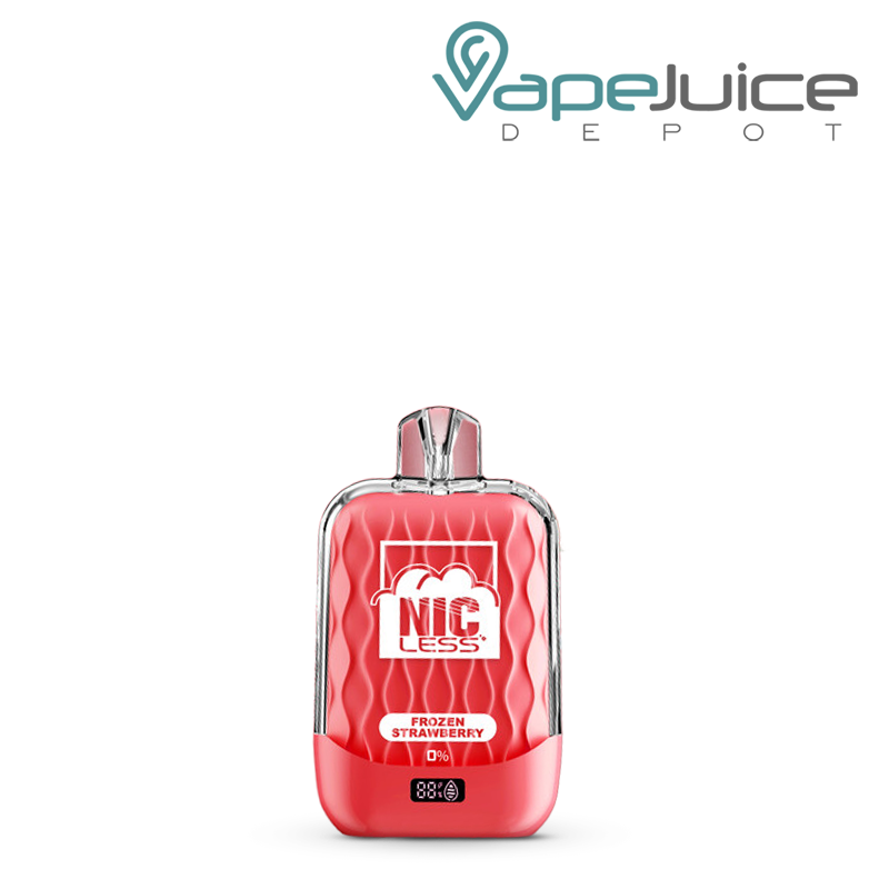 A Frozen Strawberry Nic Less NC15000 ZERO Nicotine Disposable - Vape Juice Depot