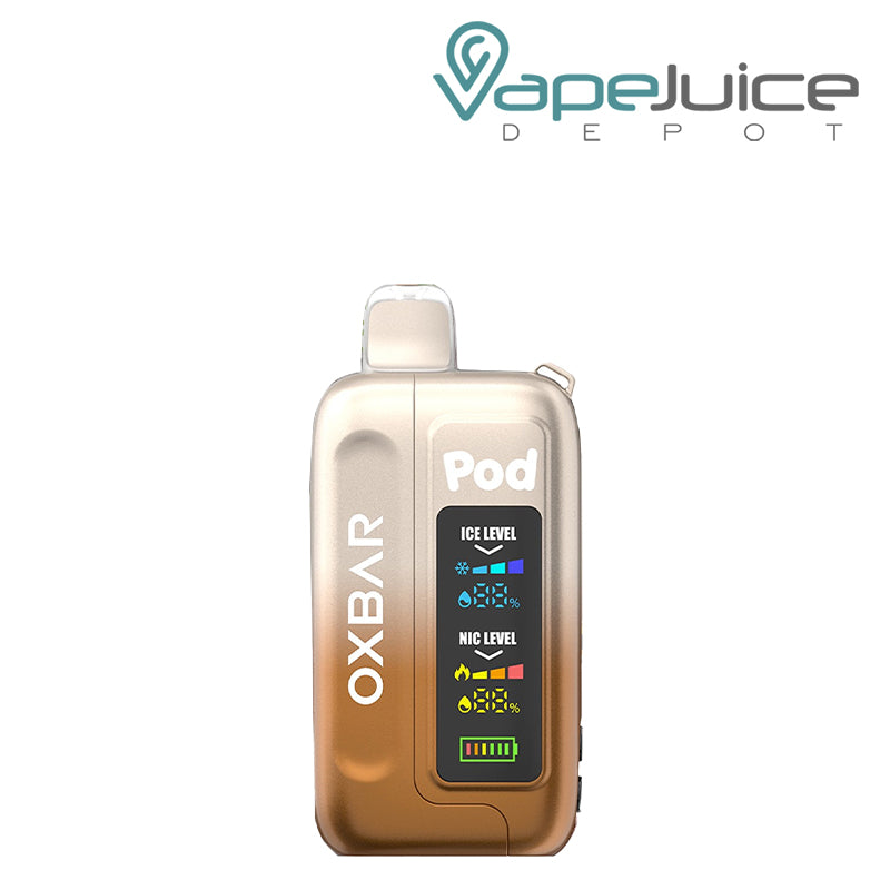Cinna Toast Munch OXBAR Ice-Nic Control 35K Disposable with mega display screen - Vape Juice Depot