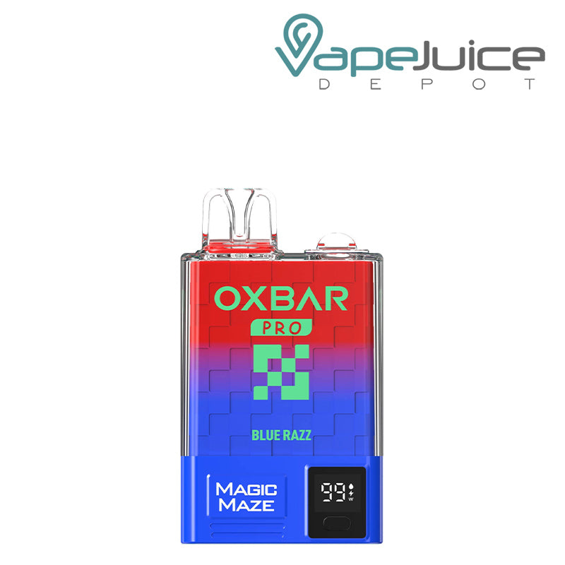 Blue Razz OXBAR Magic Maze Pro 10000 Disposable with Led Display Screen - Vape Juice Depot