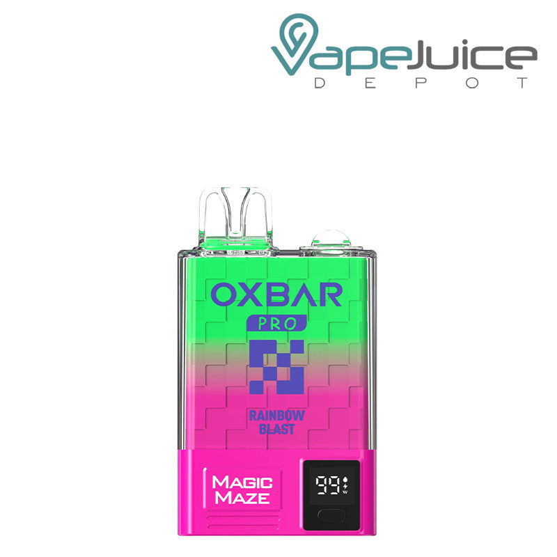 Rainbow Blast OXBAR Magic Maze Pro 10000 Disposable with Led Display Screen - Vape Juice Depot