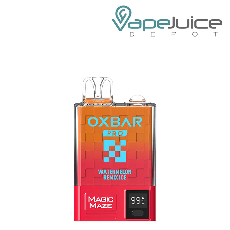 Watermelon Remix Ice OXBAR Magic Maze Pro 10000 Disposable with Led Display Screen - Vape Juice Depot