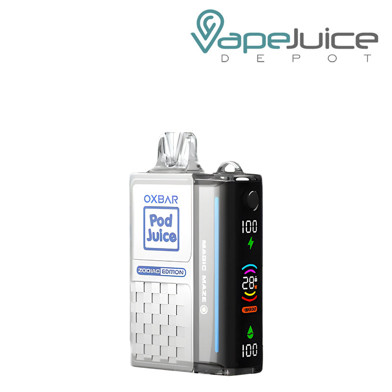 Clear Blue OXBAR x Pod Juice Magic Maze 2.0 30K Disposable with Display Screen - Vape Juice Depot