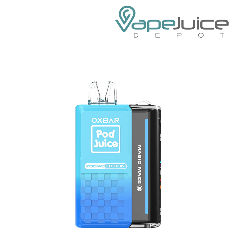 Blue Razzle Pop OXBAR x Pod Juice Magic Maze 2.0 30K Disposable with Display Screen - Vape Juice Depot