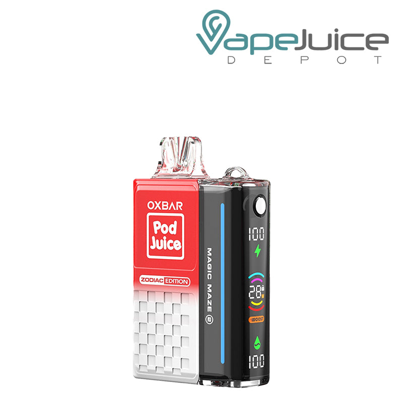 Minty Swirl Slay OXBAR x Pod Juice Magic Maze 2.0 30K Disposable with Display Screen - Vape Juice Depot