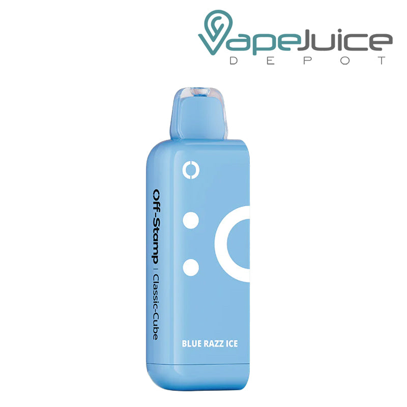 Blue Razz Ice Off Stamp Classic Cube 25000 Disposable Pod - Vape Juice Depot