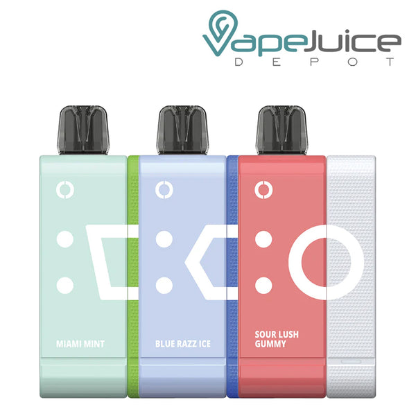 Three Flavors of Off Stamp SW9000 Disposable Kit - Vape Juice Depot