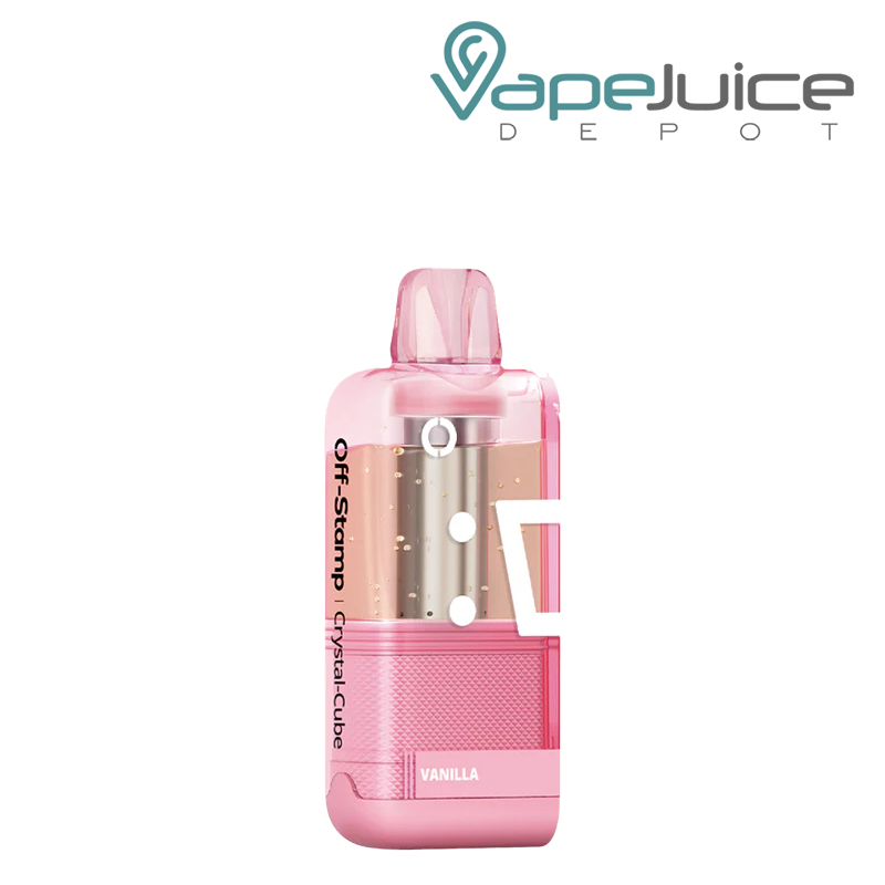 Vanilla Off Stamp X Cube Crystal 35000 Disposable Pod - Vape Juice Depot