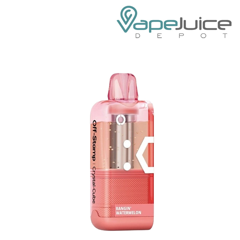 Bangin Watermelon Off Stamp X Cube Crystal 35000 Disposable Pod - Vape Juice Depot