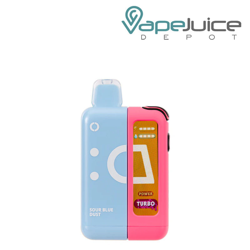 Sour Blue Dust Off Stamp X Cube 25000 Disposable Kit - Vape Juice Depot