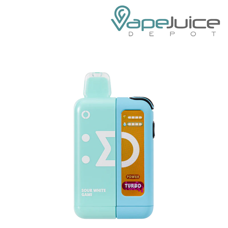 Sour White Gami Off Stamp X Cube 25000 Disposable Kit - Vape Juice Depot