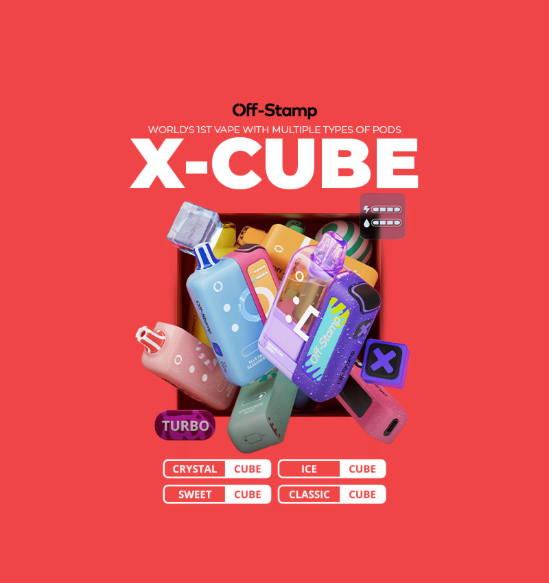 Off Stamp X Cube Crystal 35K Disposable Pod
