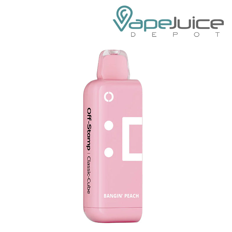Bangin Peach Off Stamp Classic Cube 25000 Disposable Pod - Vape Juice Depot