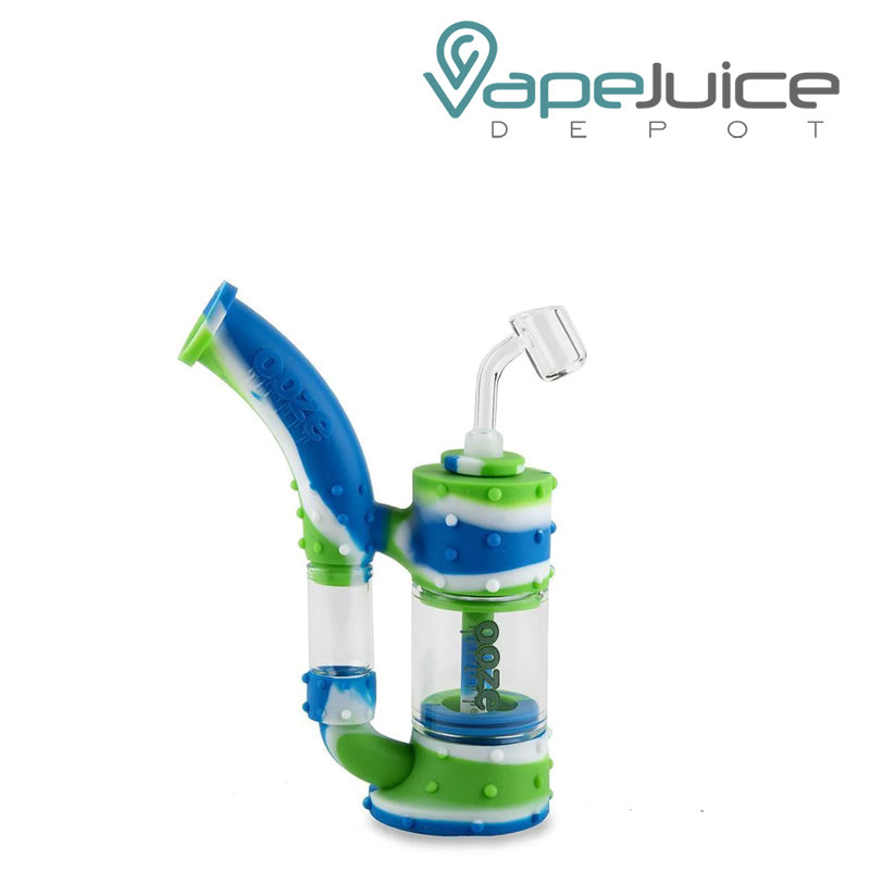 Splash Ooze Stack Pipe Silicone Bubbler - Vape Juice Depot