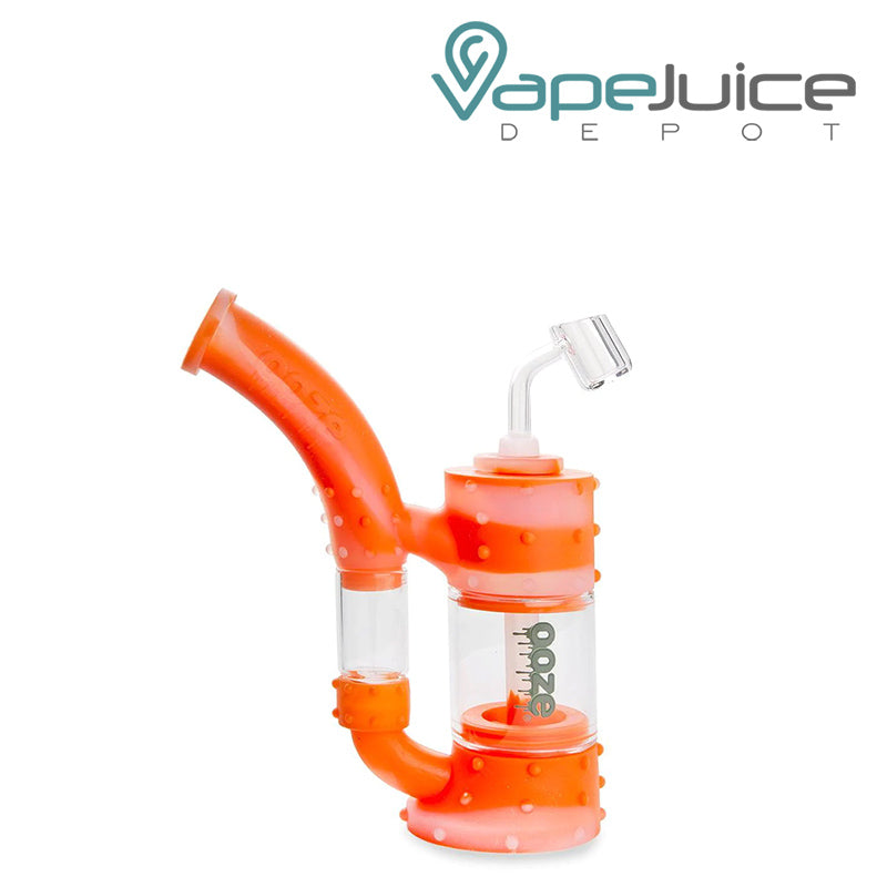 Summer Glow Ooze Stack Pipe Silicone Bubbler - Vape Juice Depot