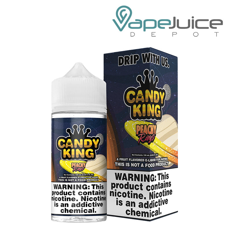 Peachy Rings Candy King eLiquid $11.98 Peachy Rings Candy King eLiquid $11.98