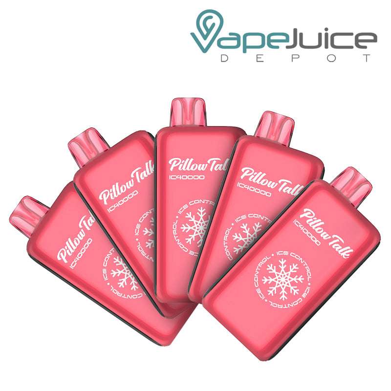 Pillow Talk IC40000 5 Pack Bundle Black Cherry - Vape Juice Depot