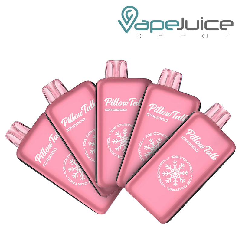 Pillow Talk IC40000 5 Pack Bundle Blueberry Watermelon - Vape Juice Depot