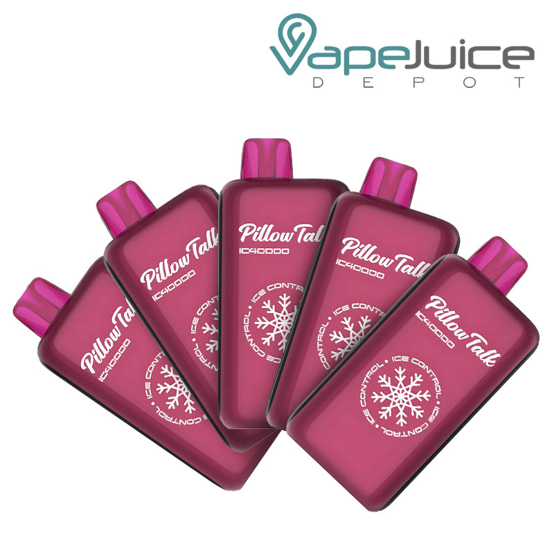 Pillow Talk IC40000 5 Pack Bundle Cherry Bomb - Vape Juice Depot