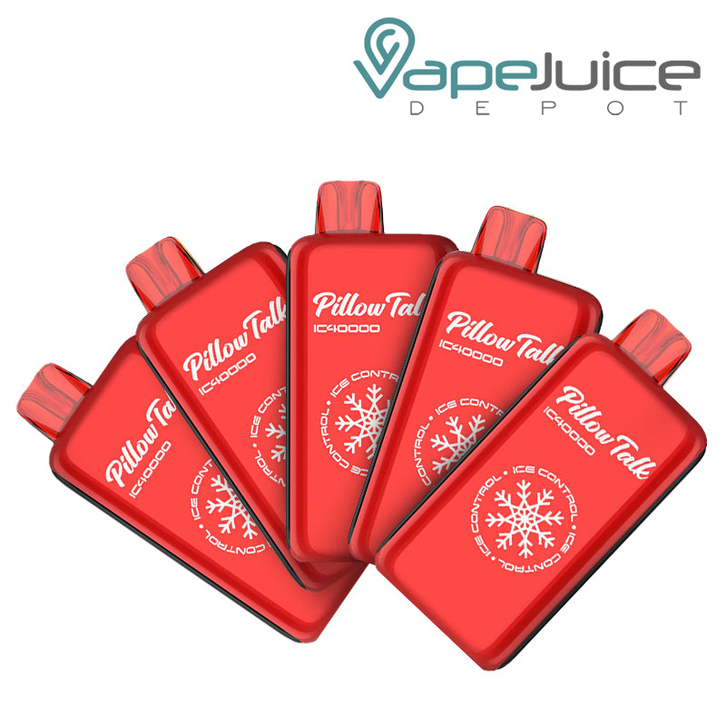 Pillow Talk IC40000 5 Pack Bundle Watermelon Ice - Vape Juice Depot