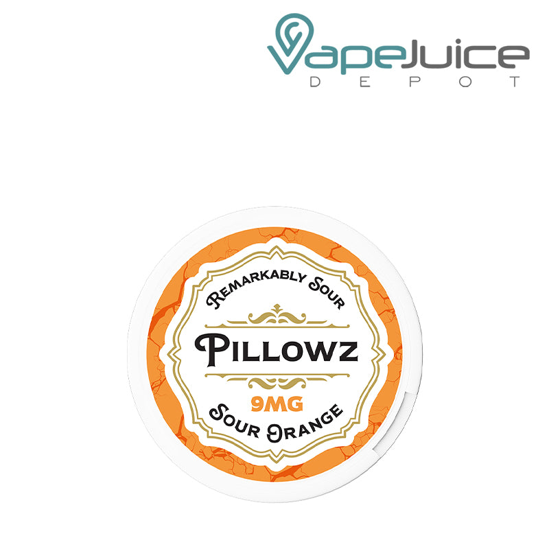 9mg Pillowz Pouches Sour Orange - Vape Juice Depot