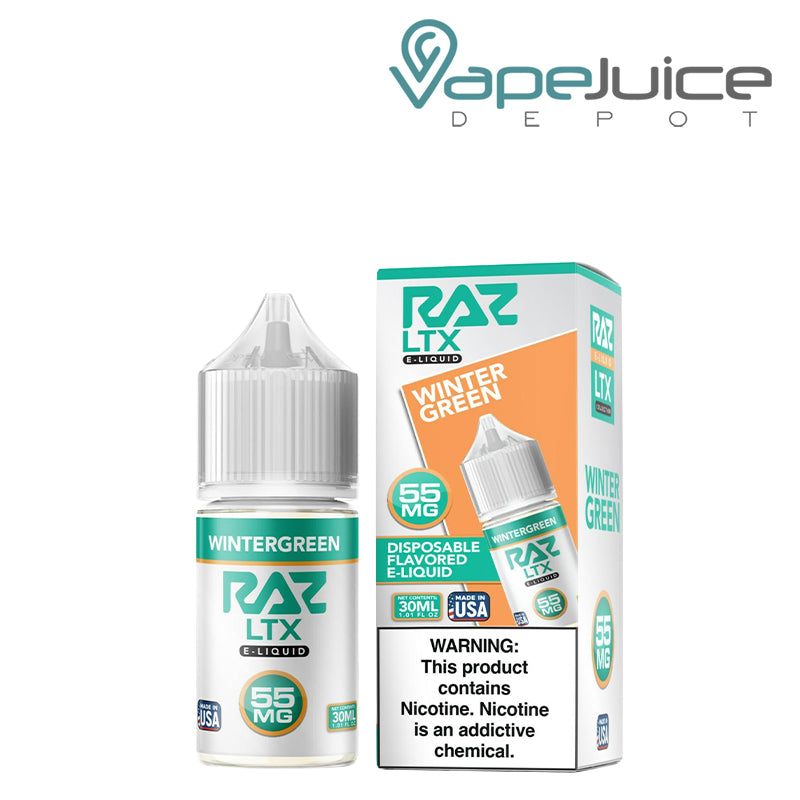 Wintergreen Pod Juice x RAZ LTX Salt 30ml $10.98 Wintergreen Pod Juice x RAZ LTX Salt 30ml $10.98