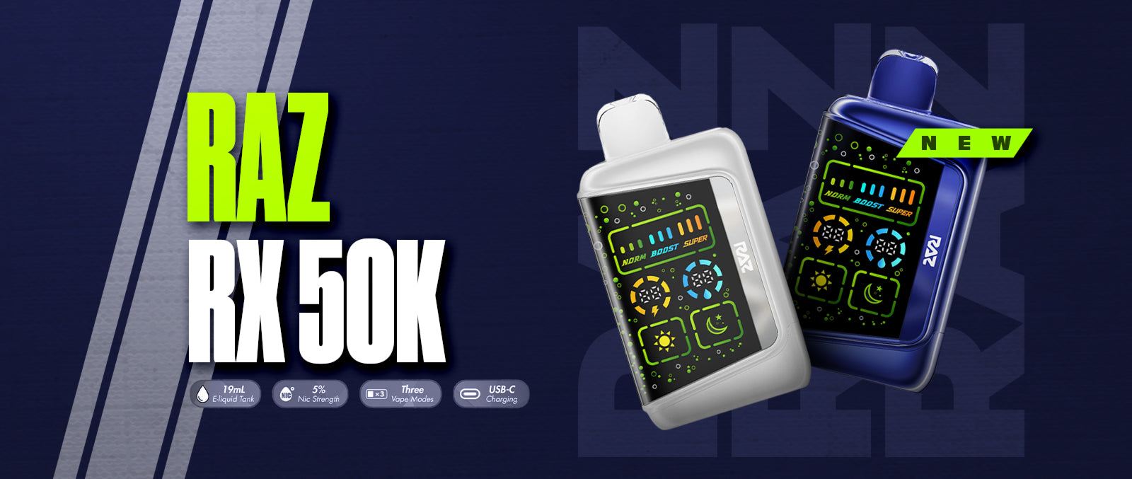 RAZ RX 50K Dew Edition Disposable