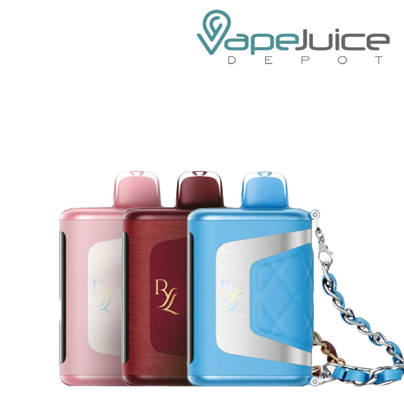 Three Flavors of RAZ RYL Classic 35K Disposable next to each other - Vape Juice Depot