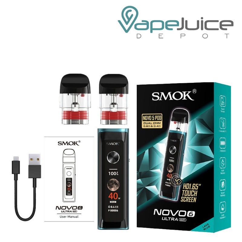 Included SMOK Novo 6 Ultra Kit - Vape Juice Depot