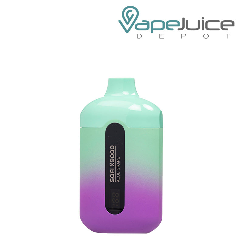 Aloe Grape SOFI X9000 Zero Nicotine Disposable - Vape Juice Depot
