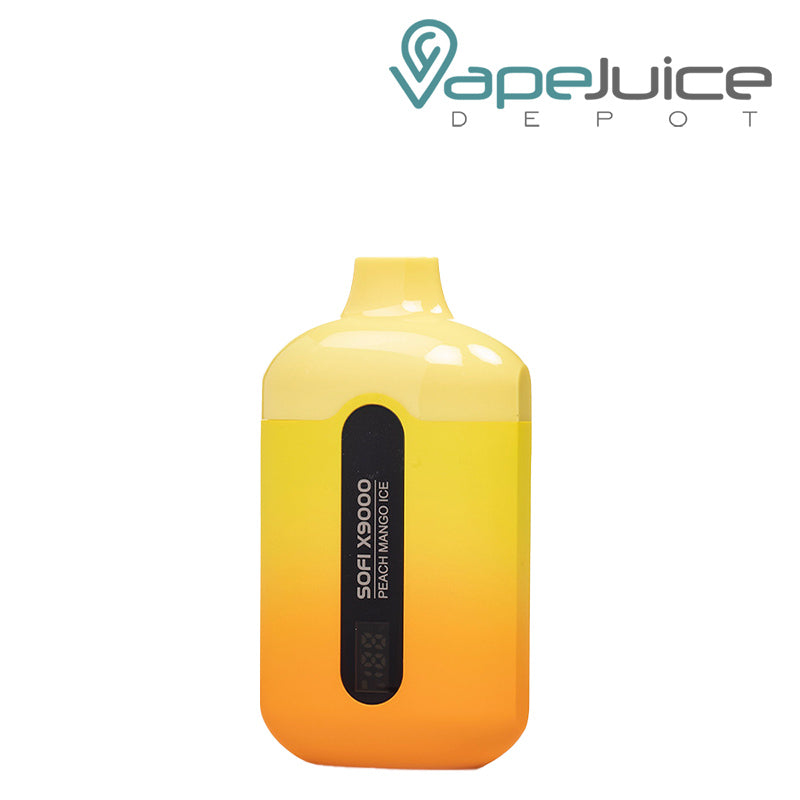 Peach Mango Ice SOFI X9000 Zero Nicotine Disposable - Vape Juice Depot