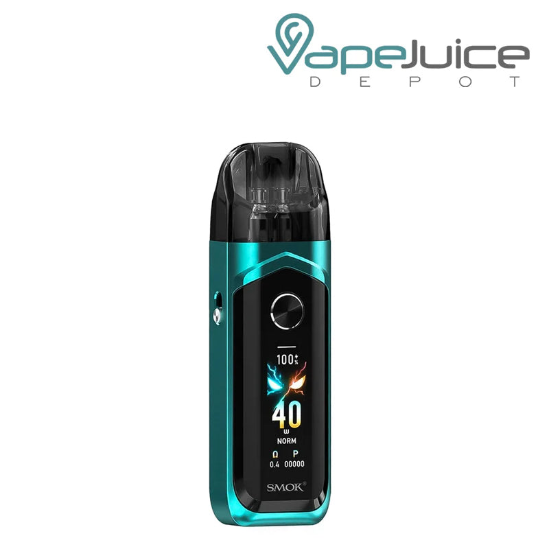 Mineral Green SMOK Nord 6 Pod System Kit with display screen - Vape Juice Depot