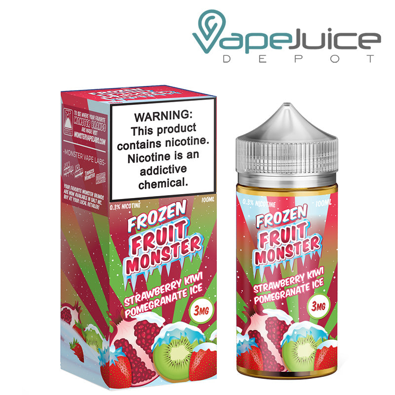 Strawberry Kiwi - Juice Monster | Giant Vapes - Big D Vapor