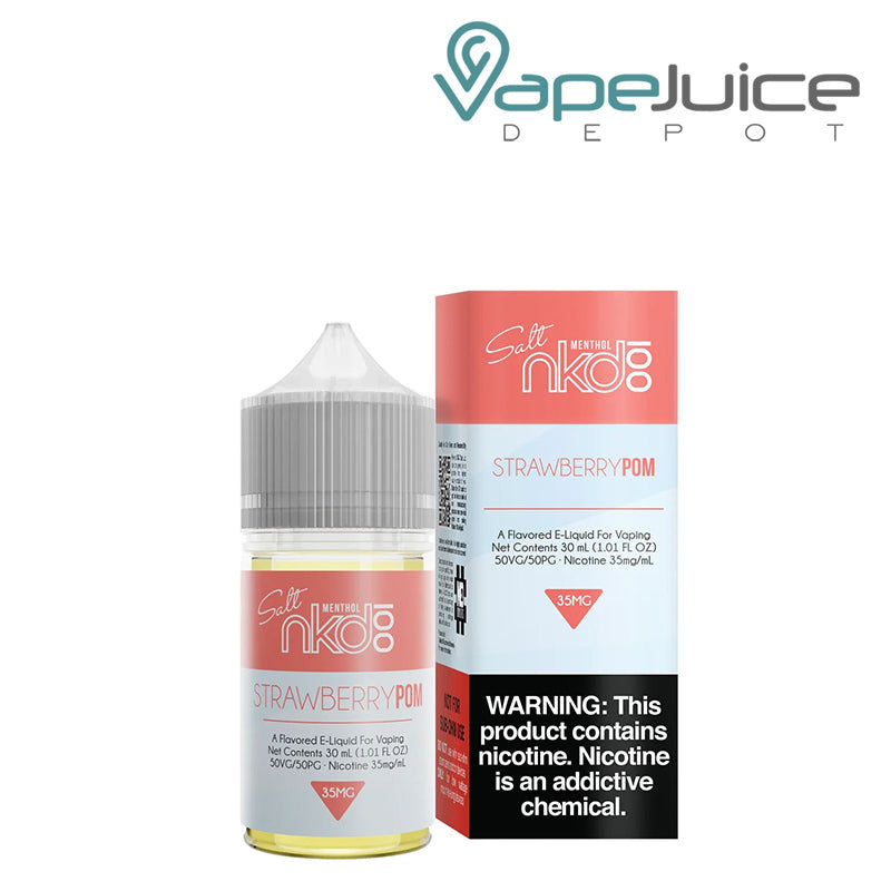Strawberry Pom Naked 100 Salt eLiquid $9.98