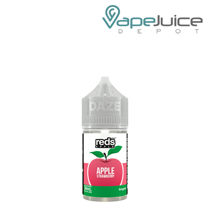 A 30ml bottle of Strawberry REDS Salt by 7 DAZE - Vape Juice Depot