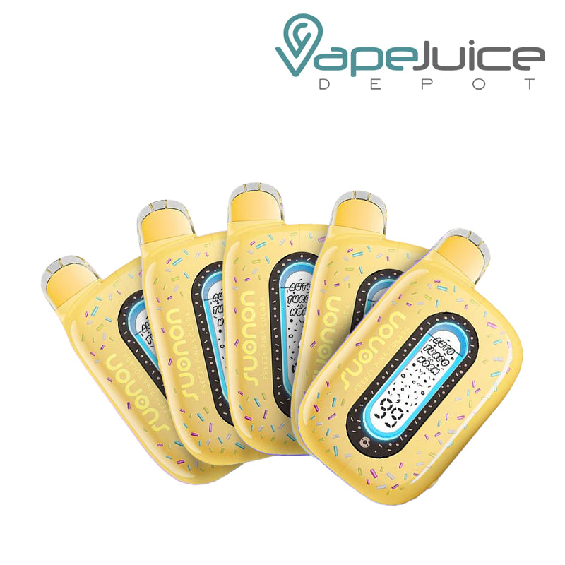 Suonon Donete 50K 5 Pack Bundle Freezy Banana - Vape Juice Depot